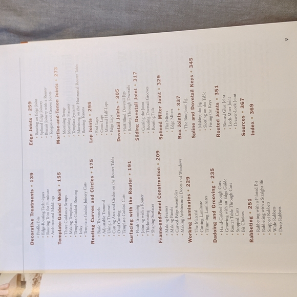 Hardcover Woodworking w the Router illustrated hardcover fully indexed revised - Picture 7 of 16